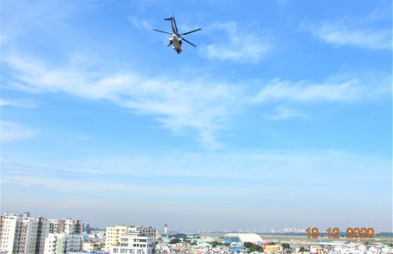 Vietnam’s first rooftop helipad for medical service begins operating in HCMC (Photo: SGGP)