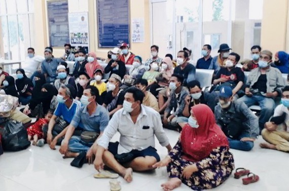 61 laborers illegally enter Vietnam to escape Covid-19 pandemic in Cambodia (Photo: SGGP)