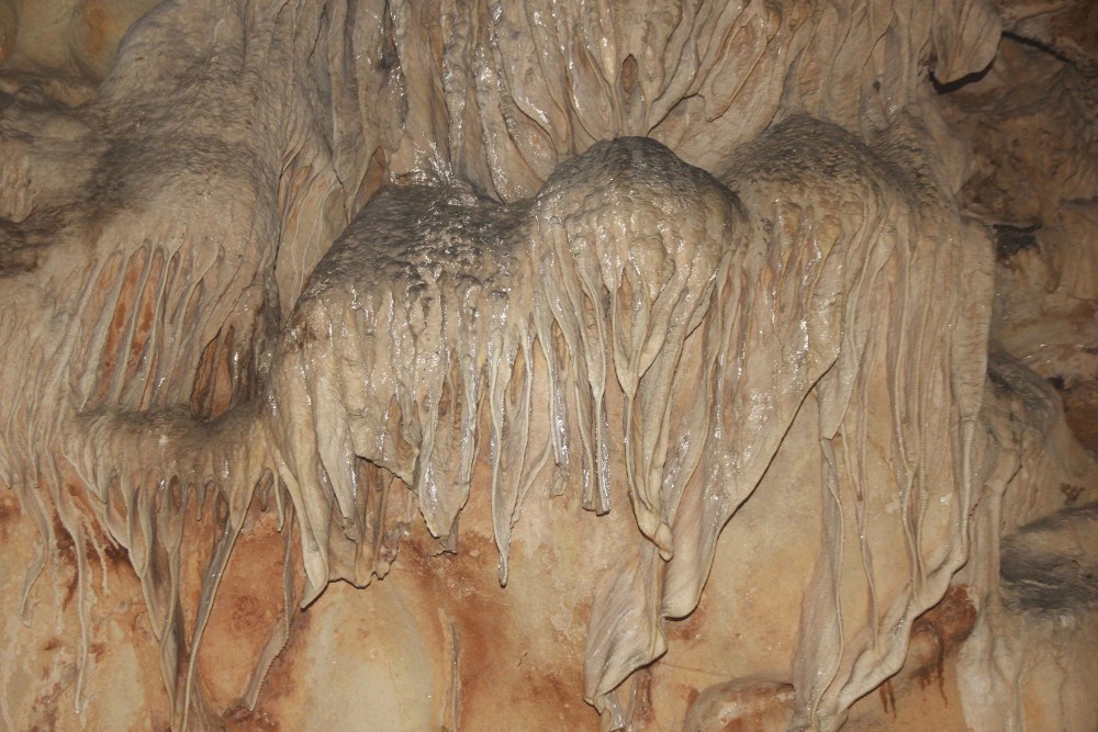 Cave with beautiful stalactites discovered accidentally by mining ...