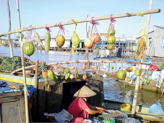 Cai Rang floating market (Photo:SGGP)