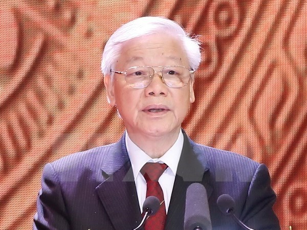Party General Secretary Nguyen Phu Trong. His upcoming state visit to Cambodia will open a new stage of development in relations between the two countries. (Photo: VNA)