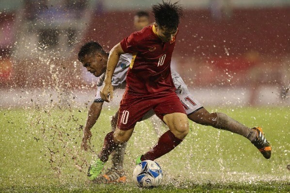 Nguyen Cong Phuong is one of the key players of Vietnam to compete in the upcoming SEA Games in Malaysia. (Source: vnexpress.net)