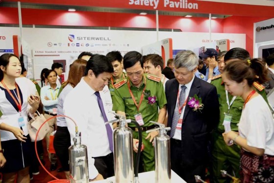 Exhibition on fire safety & rescue equipment