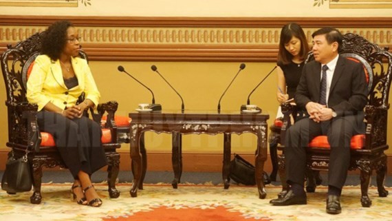 Chairman of the Ho Chi Minh City People’s Committee Nguyen Thanh Phong and Attorney General Beatriz Buchili