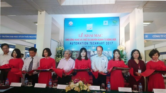 The opening ceremony of Automation Techmart 2017