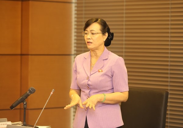 Chairwoman of the Ho Chi Minh City People’s Council Nguyen Thi Quyet Tam (Illustrative photo:SGGP)