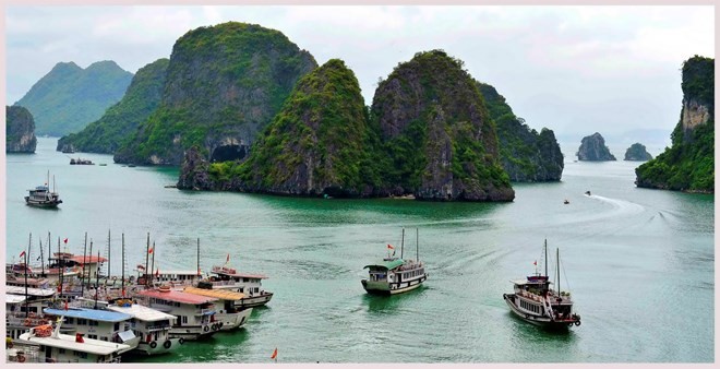 Ha Long Bay - a popular tourist destination in Quang Ninh (Photo: VNA)