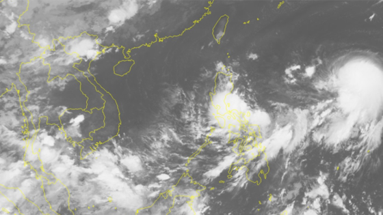 Typhoon Talim appears in offshore Philippines