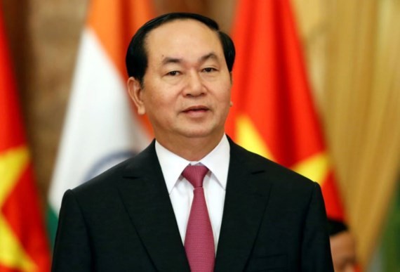  President of Vietnam Tran Dai Quang sent a congratulation to Germany on National Day.
