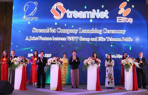 VNPT launches communication joint-venture in Myanmar