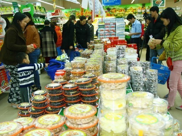 A goods fair in Hanoi (Photo VNA)