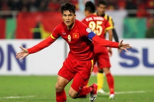 Vietnamese top striker ​Le Cong Vinh. (Photo: danviet.vn)