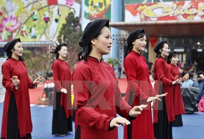 Xoan singing comes from Phu Tho province.  (Photo: VNA)