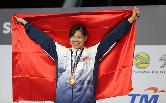 Anh Vien ranks 1st position in list of Vietnam's top most outstanding athletes
