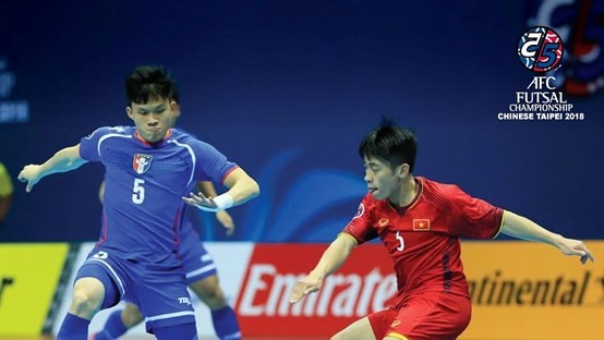 Vietnam qualifies quarterfinals of 2018 AFC Futsal Championship
