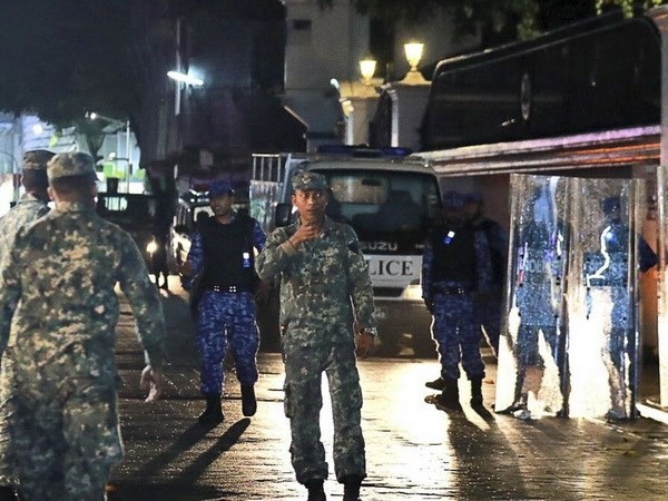 Security forces in the Maldives (Source: yahoo.com)