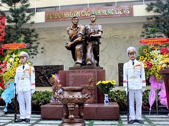The memorial site is located inside the head office of VOH (Photo:VNA)