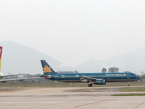 Vietnam Airlines operated more than 6,200 domestic and international flights during the peak of Tet (Lunar New Year), serving nearly 880,000 passengers, a rise of 7.4 percent against the previous year (Photo: VNA)
