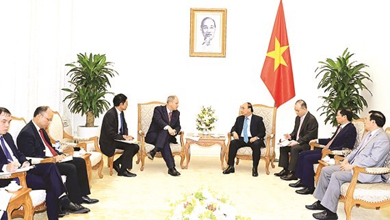 Vietnamese Prime Minister Nguyen Xuan Phuc meets Ambassador of Federal Republic of Germany Christian Berger