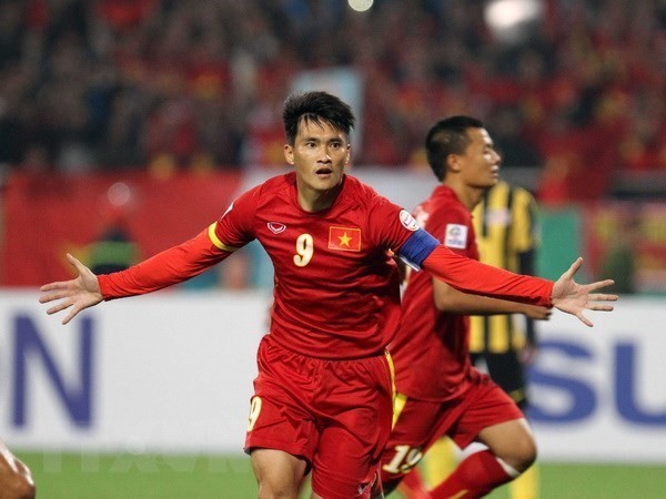 Vietnam top striker Le Cong Vinh (Source: VNA)