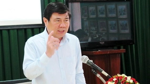 Chairman of HCMC People’s Committee Nguyen Thanh Phong (Photo:SGGP)