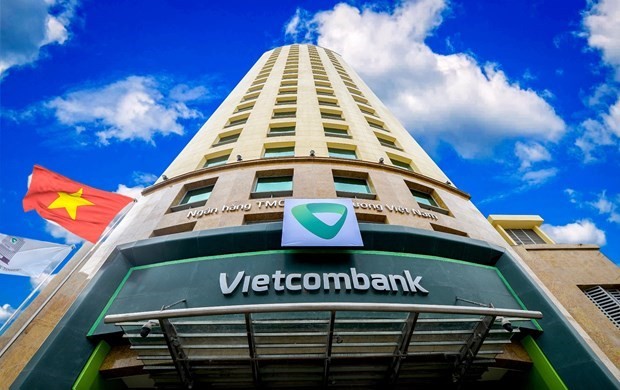 The headquarters of Vietcombank in Hanoi (Photo: VNA)