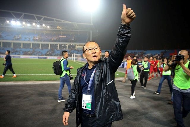 The Vietnamese national team’s head coach Park Hang-seo (Photo: dtinews.vn)