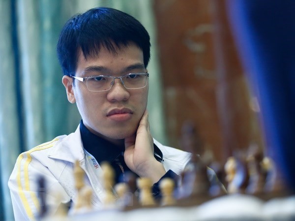  Vietnamese chess player Le Quang Liem (Photo: VNA)
