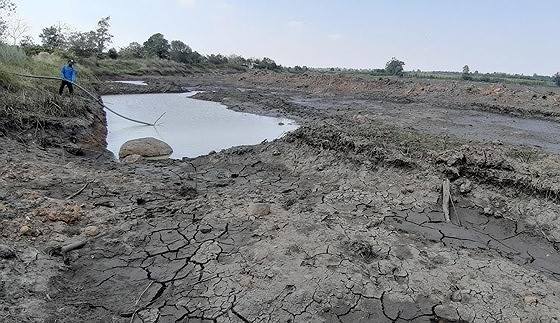 Drought warning follows the rain and flood season in the Central region 