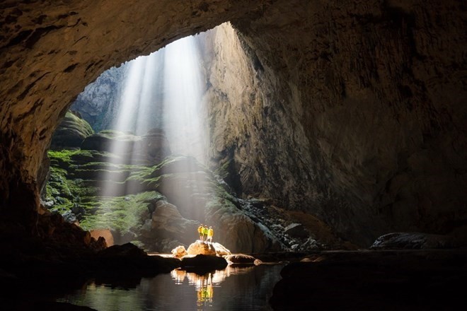 Son Doong Cave in the central province of Quang Binh opened to tourists in 2013 and has become a top adventure destination in Vietnam