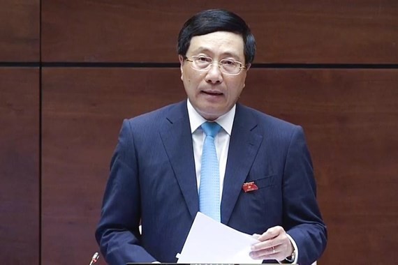 Minister of Foreign Affairs Pham Binh Minh
