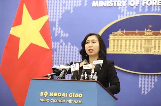 Spokeswoman of the Ministry of Foreign Affairs Le Thi Thu Hang (Photo: VNA)