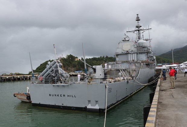 The USS Bunker Hill (CG52) (Photo: VNA)