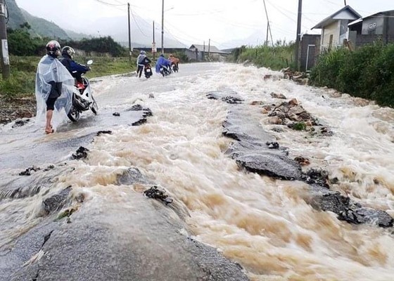 Torrential downpours are forecast to hit the Northern and Southern regions (Photo: the General Department on Natural Disaster Prevention and Controll)