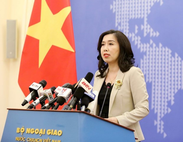 Foreign Ministry Spokeswoman Le Thi Thu Hang