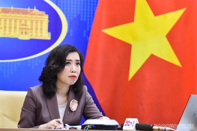 Spokesperson for the Ministry of Foreign Affairs Le Thi Thu Hang. — Photo from the Ministry of Foreign Affairs