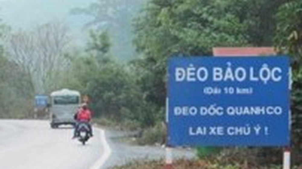 Lam Dong to install traffic control cameras along Bao Loc mountain pass 