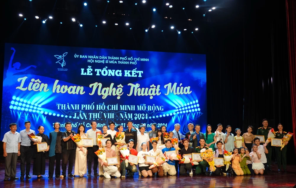 Trao giải Liên hoan Nghệ thuật Múa TPHCM mở rộng năm 2024