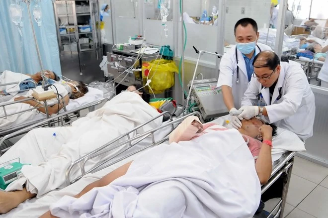 Bệnh nhân cấp cứu tại Bệnh viện Chợ Rẫy