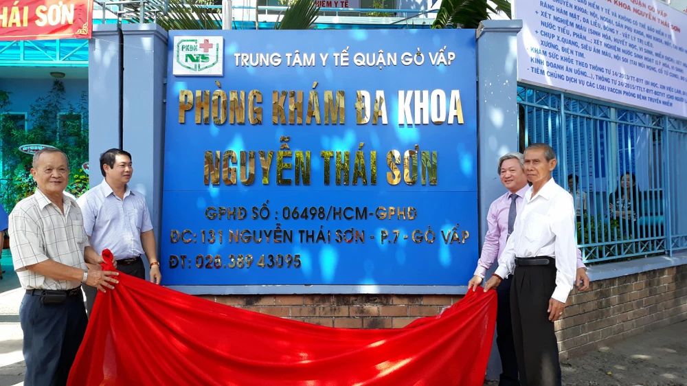 Phòng khám Đa khoa Nguyễn Thái Sơn tại địa chỉ 131 Nguyễn Thái Sơn, quận Gò Vấp chính thức đi vào hoạt động