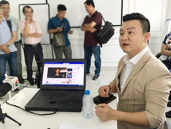 Diep Khac Cuong denies the rumor that he was co-founder of Modern Tech Company ( photo SGGP)