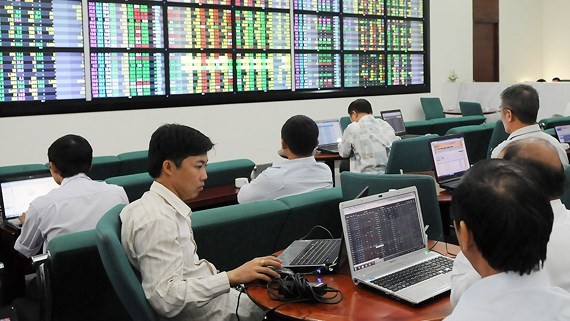 A trading session in HCMC exchange. (Picture: CAO THANG)