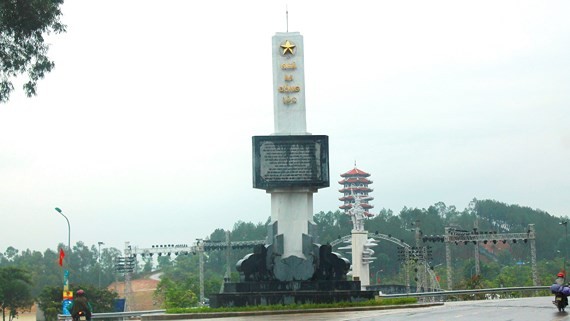 The symbol of the transportation sector at Dong Loc junction