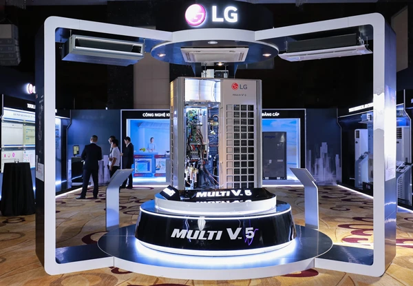 LG ra mắt điều hòa trung tâm Multi V5 