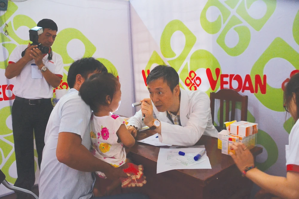 Vedan Việt Nam phối hợp khám bệnh cho gần 1.800 bà con nghèo Đồng Nai