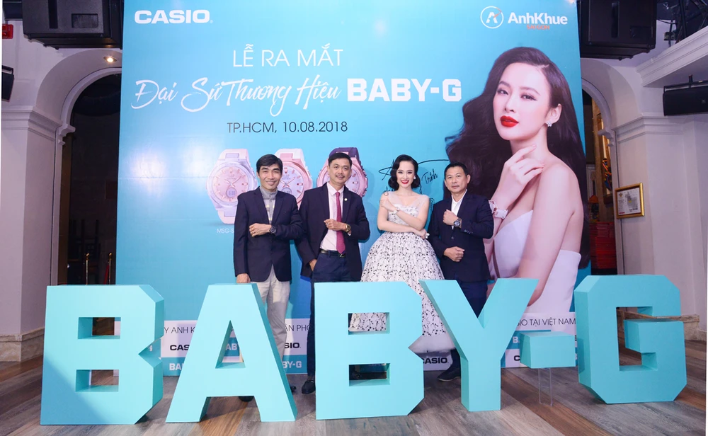 Ra mắt Đại sứ nhãn hàng Baby-G tại Việt Nam