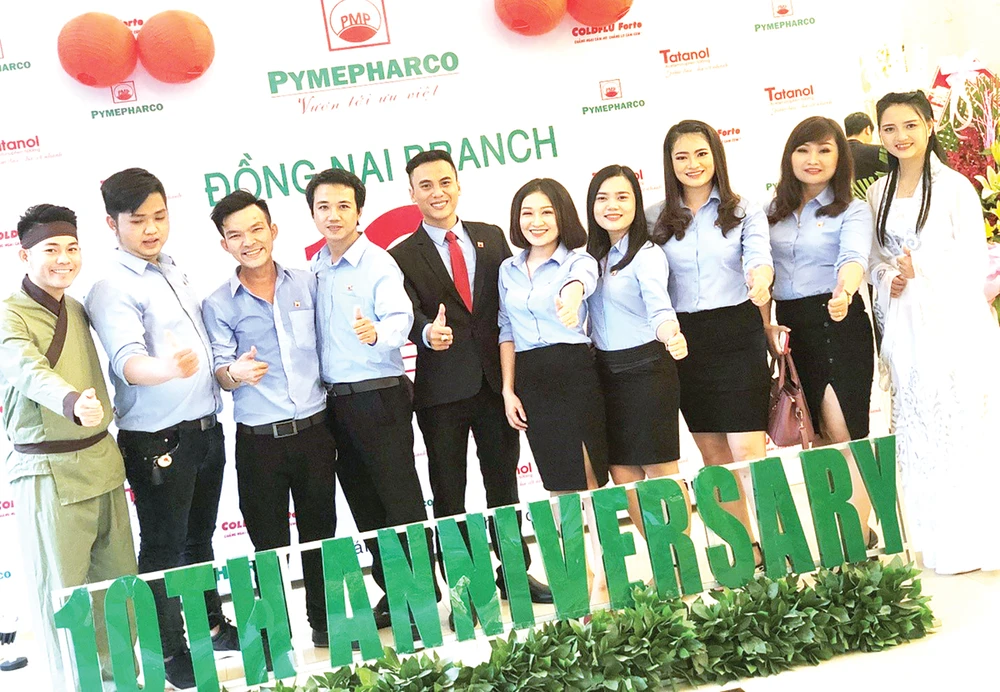 Pymepharco kỷ niệm 10 năm thành lập chi nhánh Đồng Nai và chi nhánh Lâm Đồng (2008 - 2018)