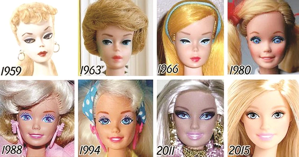 Búp bê Barbie tròn 60 tuổi: Luôn theo kịp nhịp sống thời đại