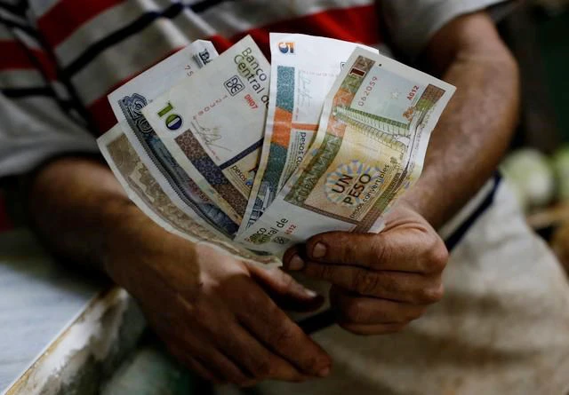 Đồng peso của Cuba. Ảnh: REUTERS