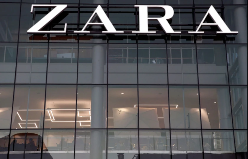 Logo của cửa hàng Zara tại tại trung tâm mua sắm ở Vina del Mar, Chile, ngày 14-7-2019. Ảnh: REUTERS